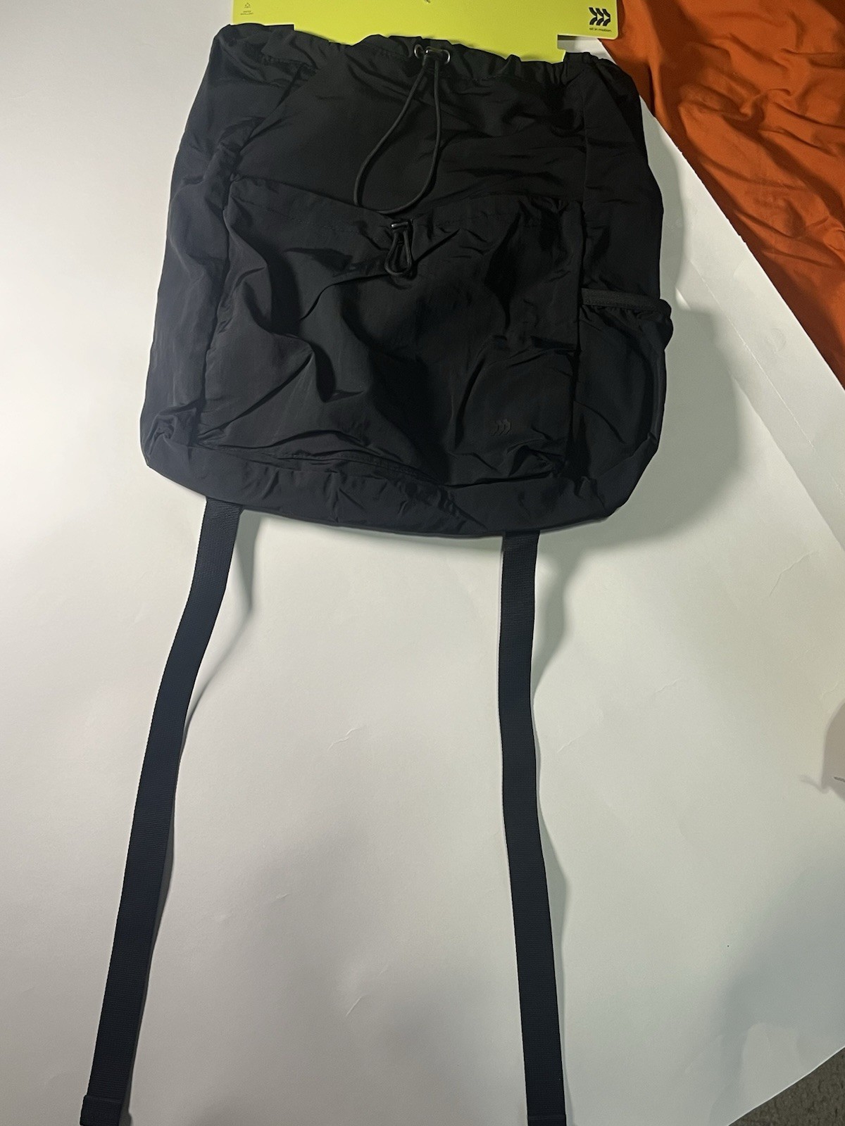 Out In Motion Black Hiking Backpack 17L Adjustable Nylon Straps External Pockets 2