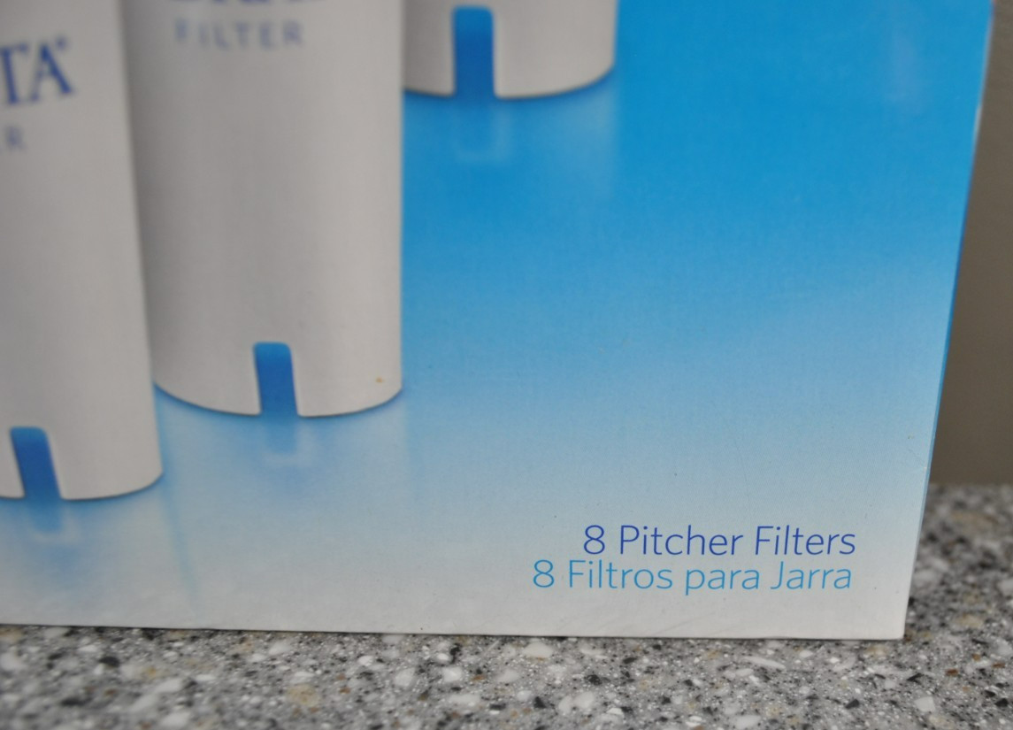 Brita Pitcher & Dispensers Replacement Water Filter 8 Total NEW/Sealed gallery