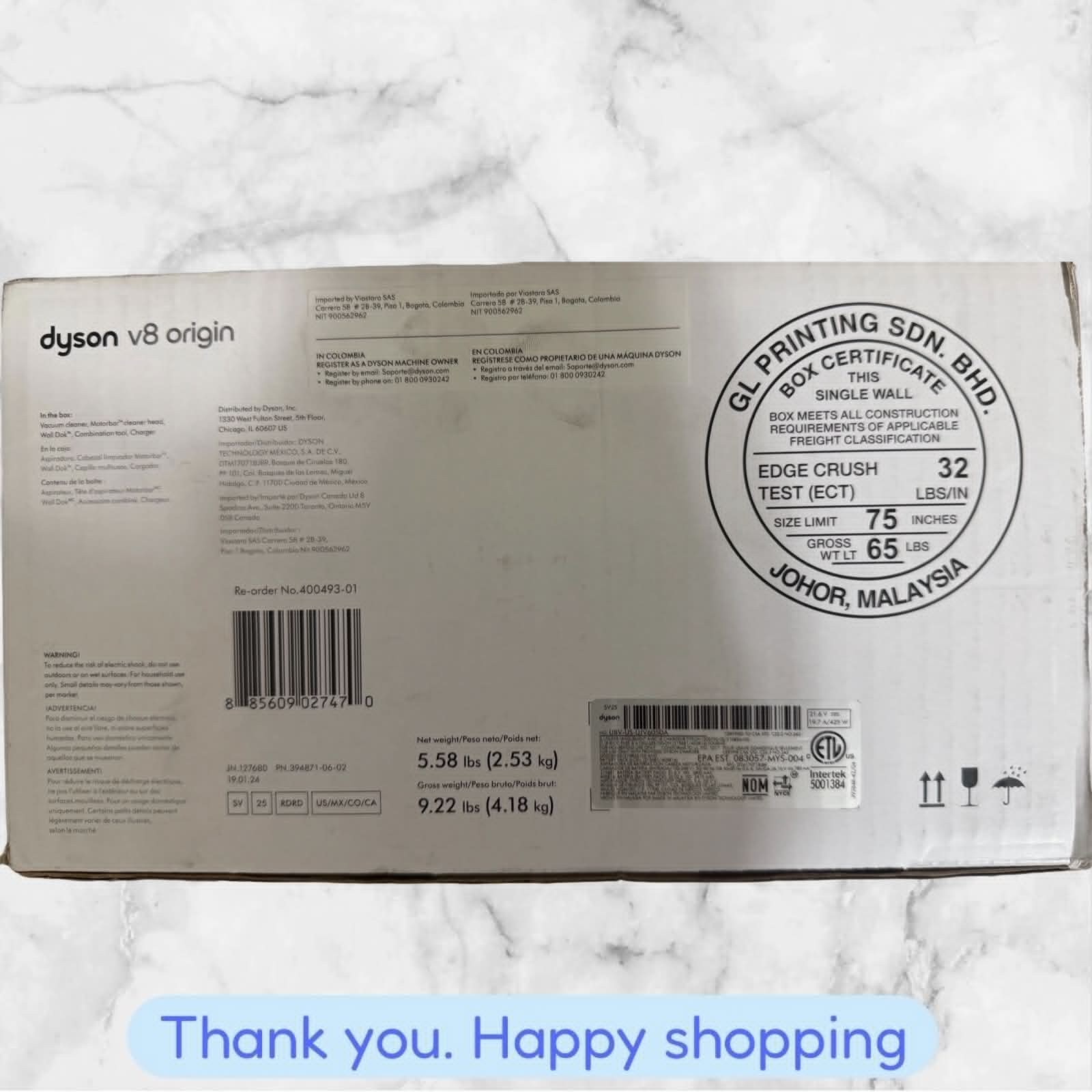 Dyson V8 Origin Stick Vacuum Cleaner SV25 400493-01 NEW SHIPPING gallery