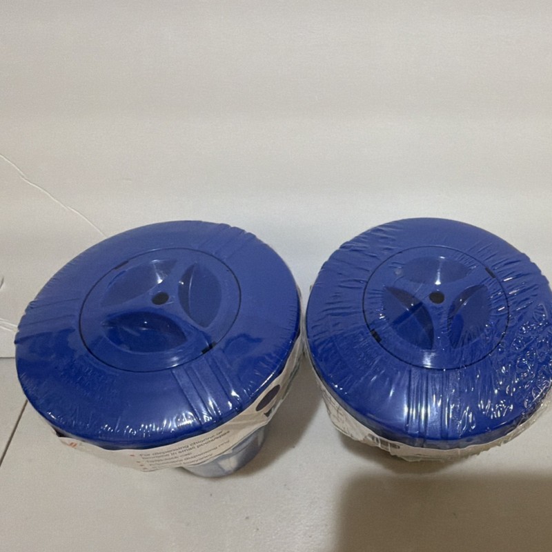 HDX Floating Chlorine Bromine Dispenser Pool Spa Tablet Floater ( 2 Pack ) gallery
