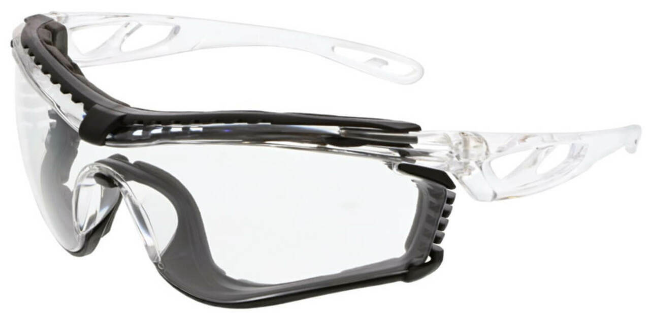 MCR Safety Checklite CL5 Safety Glasses Foam Gasket Clear MAX6 Anti-Fog Lens gallery