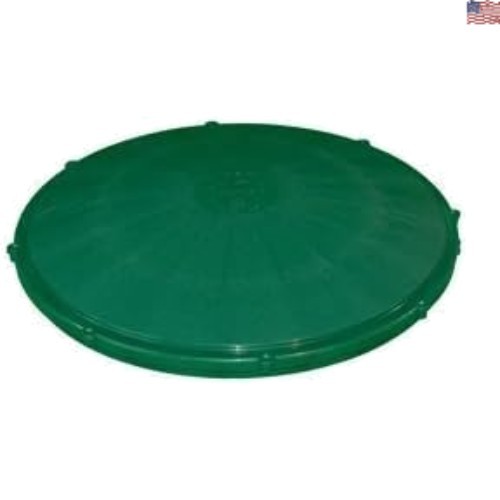 Green 24" Domed Septic Tank Lid - Secure and Hassle-Free Installation gallery
