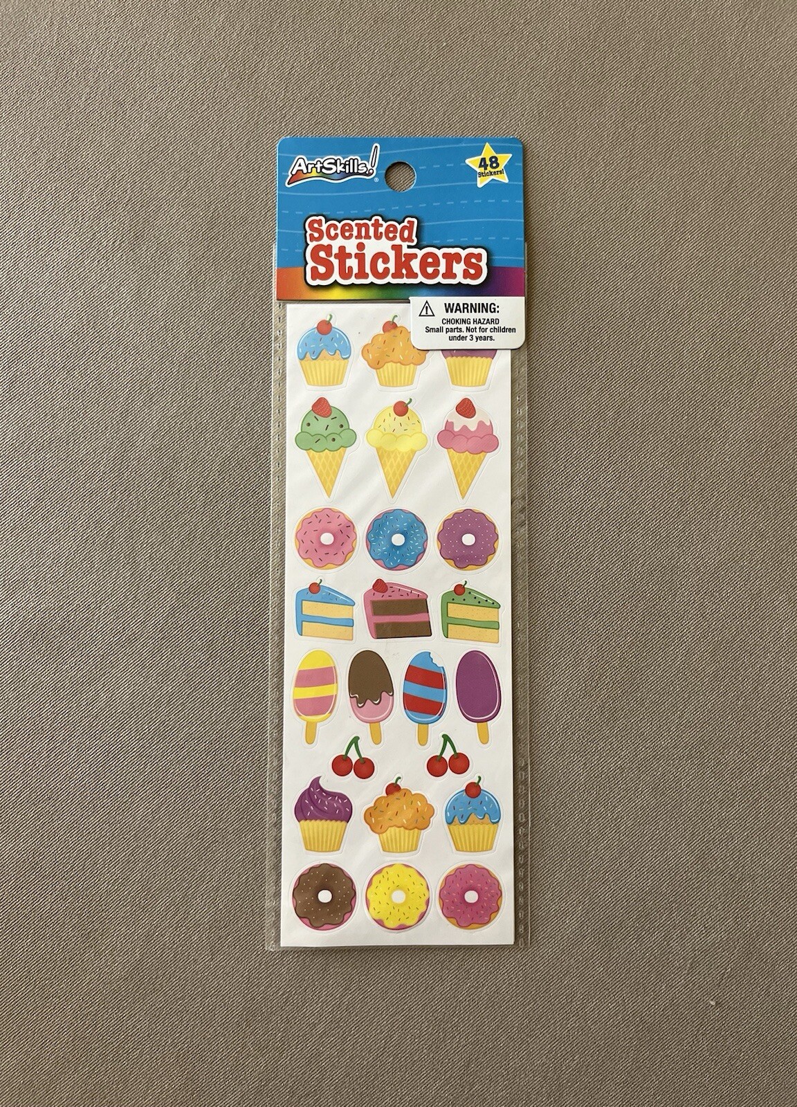 Sweet Treat Scented Stickers, 2 Sheets That Are 2 1/2” X 7 1/2”, New In Package! gallery