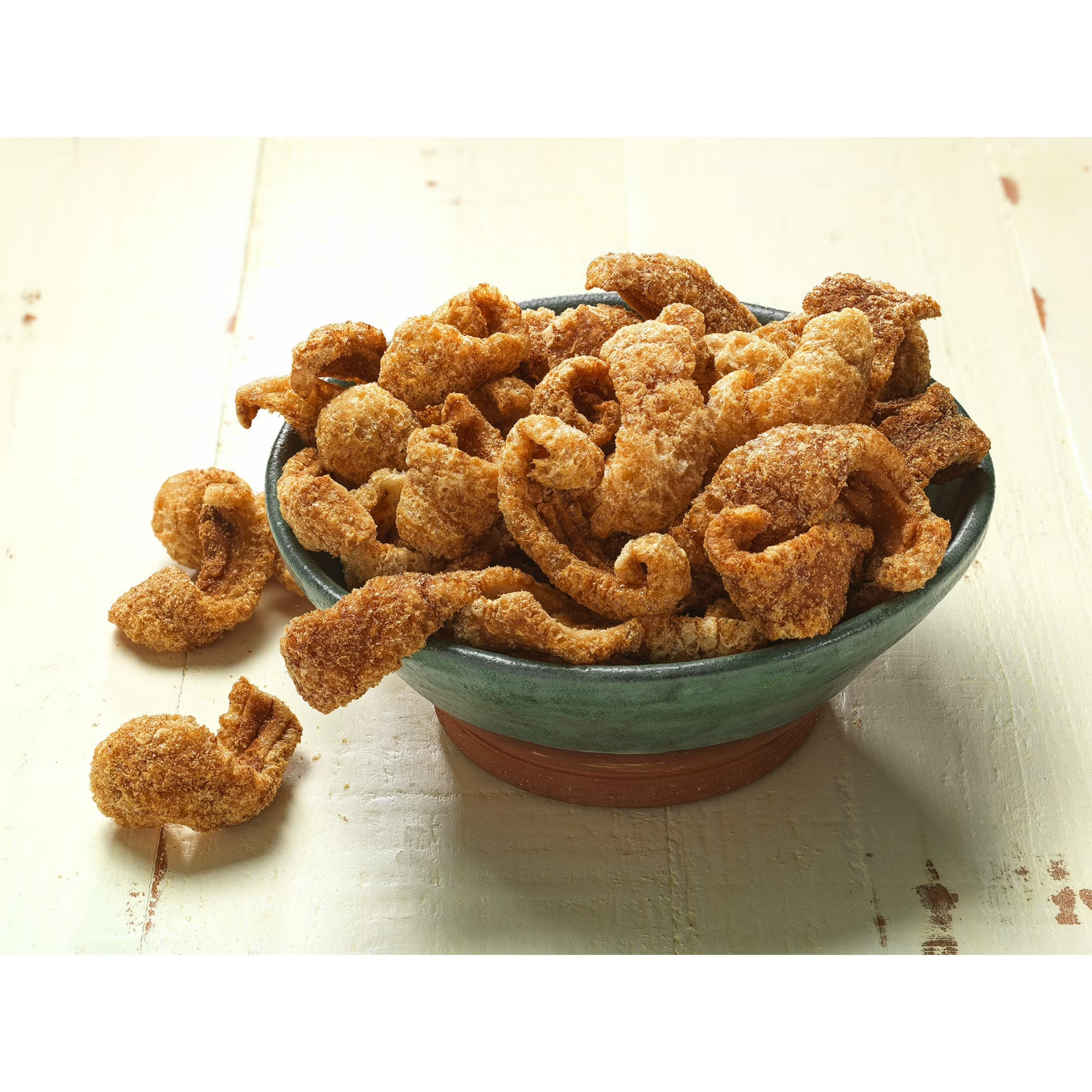 2 Pack /Mac's Chicharrones Golden Pork Cracklins, Fried Pork Fat with Skin, 8 oz gallery