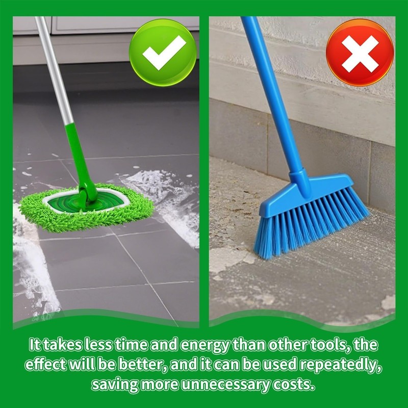 Super Absorbent Microfiber Mop Pads - Compatible with Swiffer, 4 Green Pads gallery