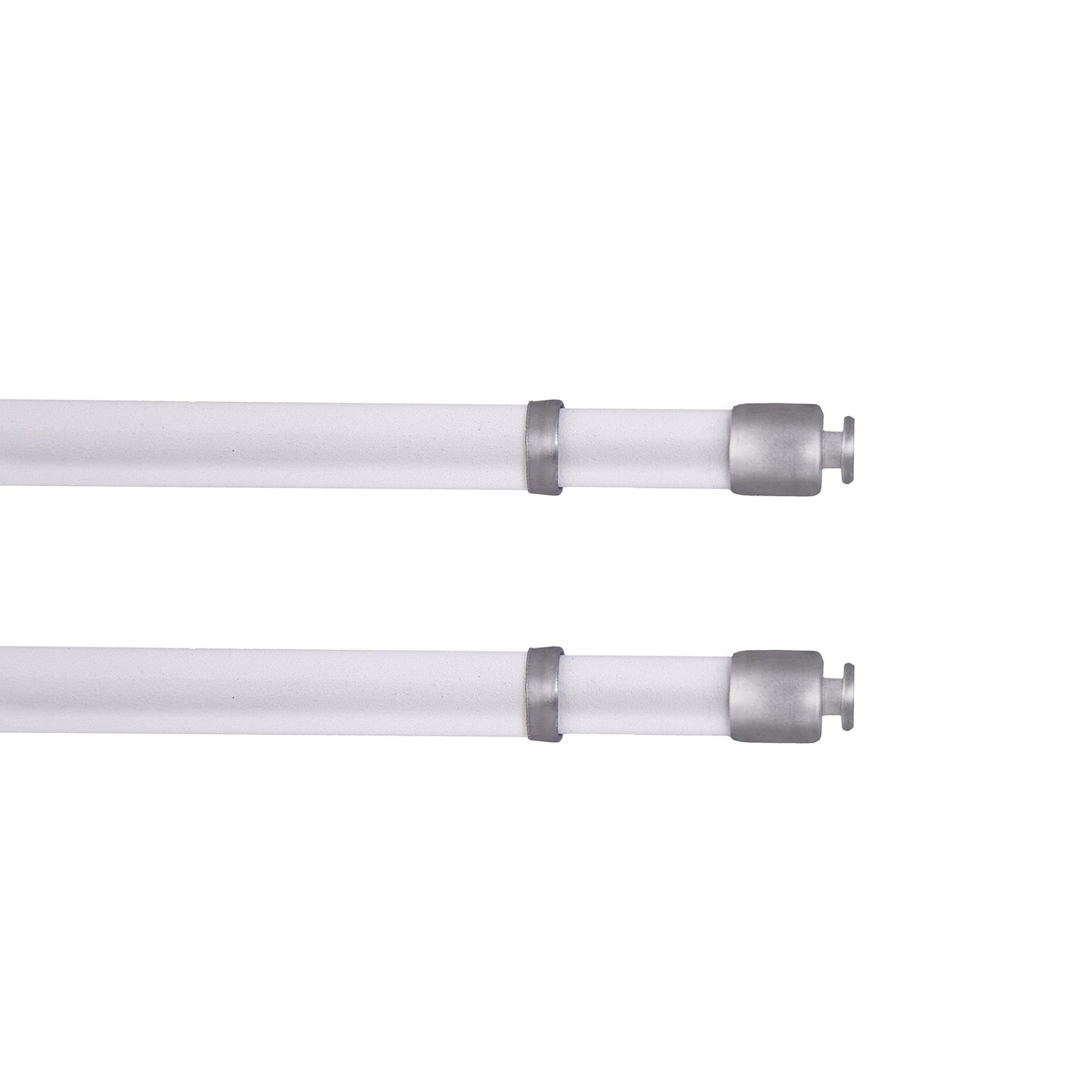 28-48 In. Adjustable Petite Round Sash Rod, 7/16 In. Diameter, White, Set Of 2 gallery