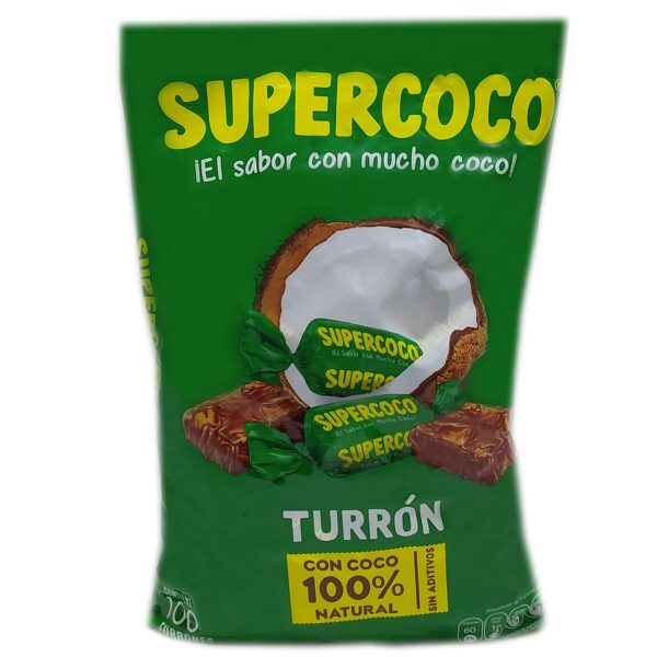 Coconut Nougat SuperCoco Candy 100-pack Turron Coco gallery
