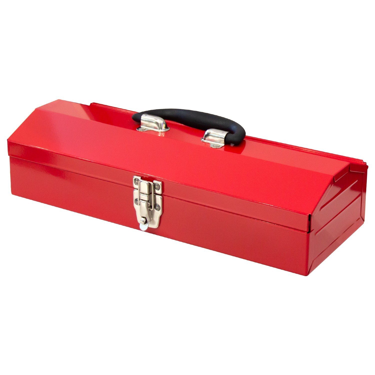 16" Portable Metal Tool Box Storage Tray Bin Workshop Tool Parts Organizer gallery