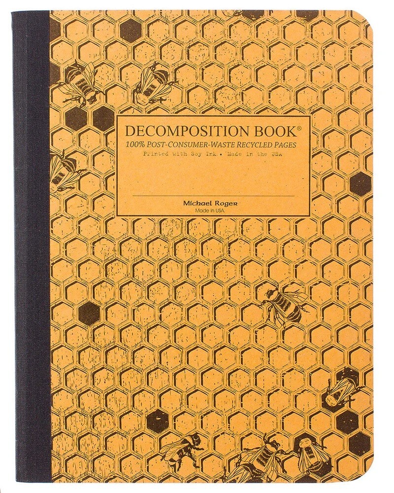 Decomposition Michael Roger Book, Honeycomb, Large Size, 7.5 x 9.75" gallery