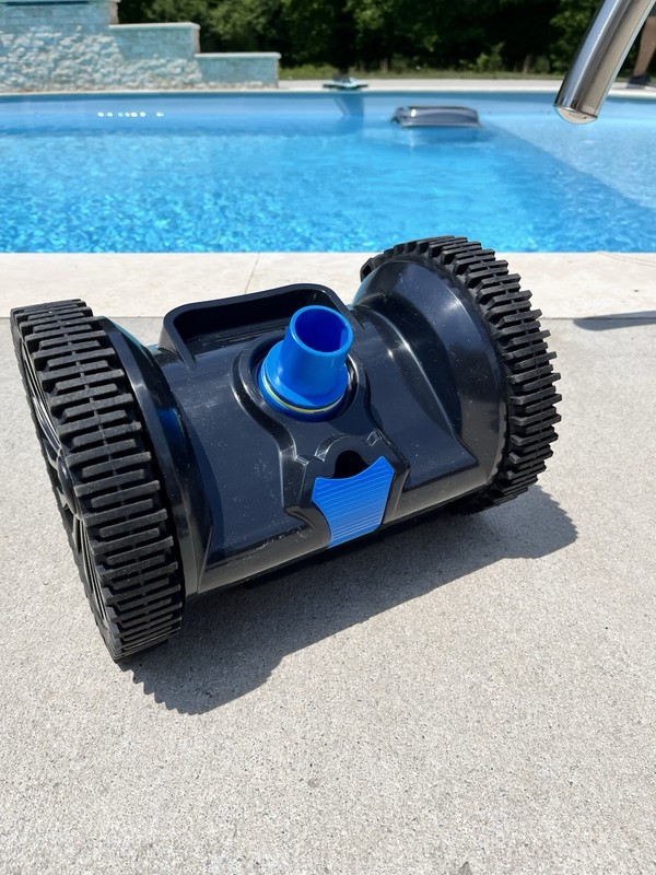 Automatic Pool Vacuum Cleaner Inground Suction Wall Climbing No Battery NO HOSE gallery