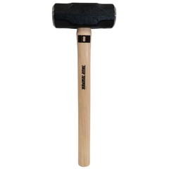 Union 20186100 8lb Engineer Sledge Hammer, 16″ Wood Handle