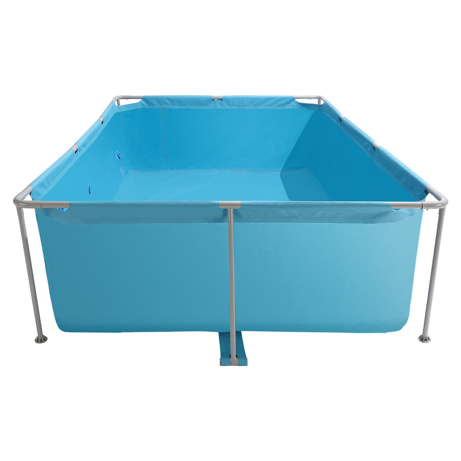 Frame Above Ground Swimming Pool, 118 x 78 x 30 in Rectangular Steel Metal Frame gallery