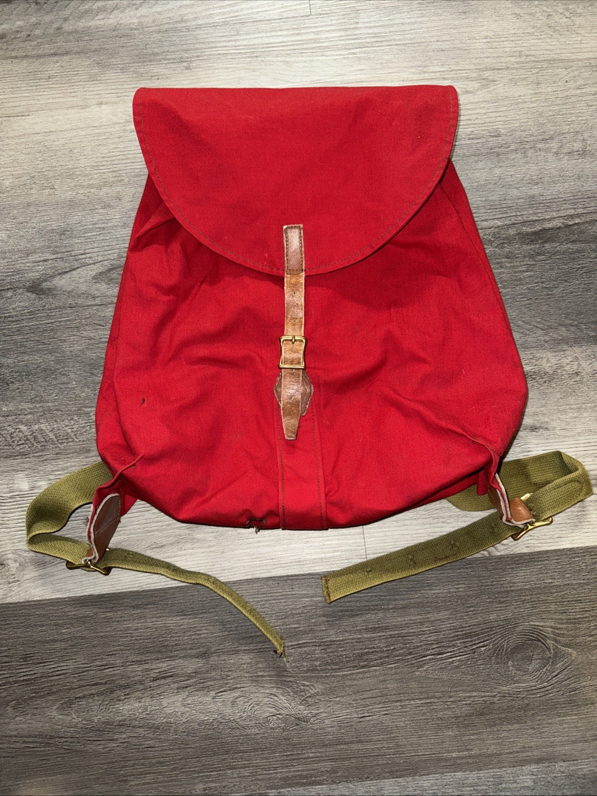 RARE Vintage LL Bean Backpack Bag 5