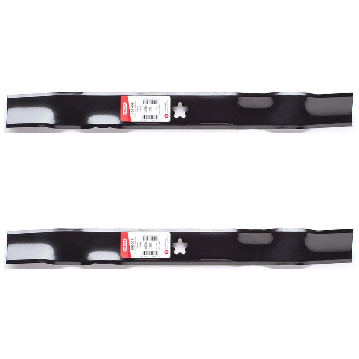 Oregon 195-005 Mulching Blades for 42" AYP 138791, 138971, 139775 gallery
