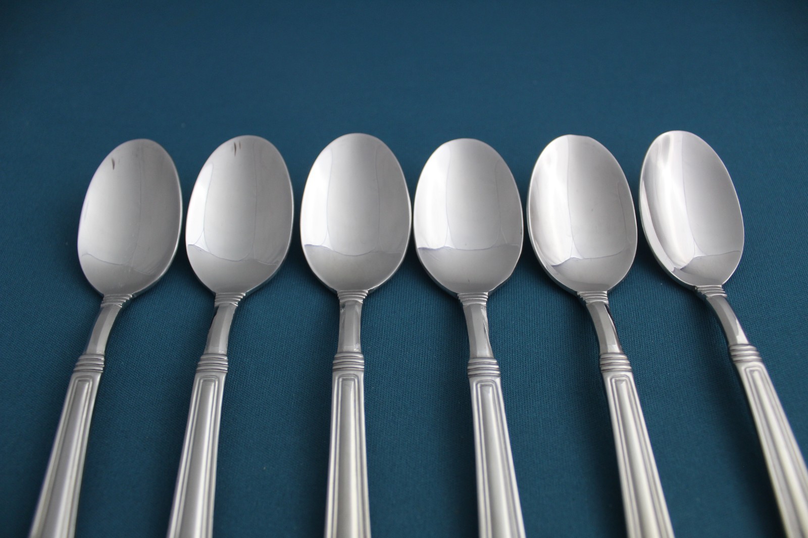 Pfaltzgraff PROVIDENCE GLOSSY Teaspoons (Set of 6) China Stainless 6" gallery