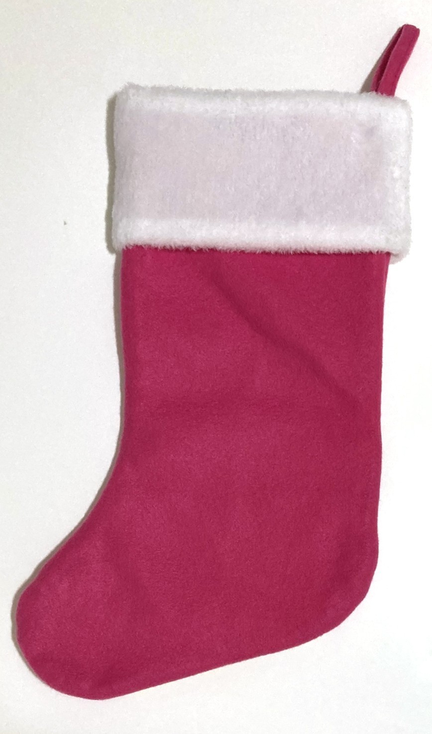 Disney Princess Belle Christmas Stocking 18" Beauty and the Beast Pink Embroider gallery