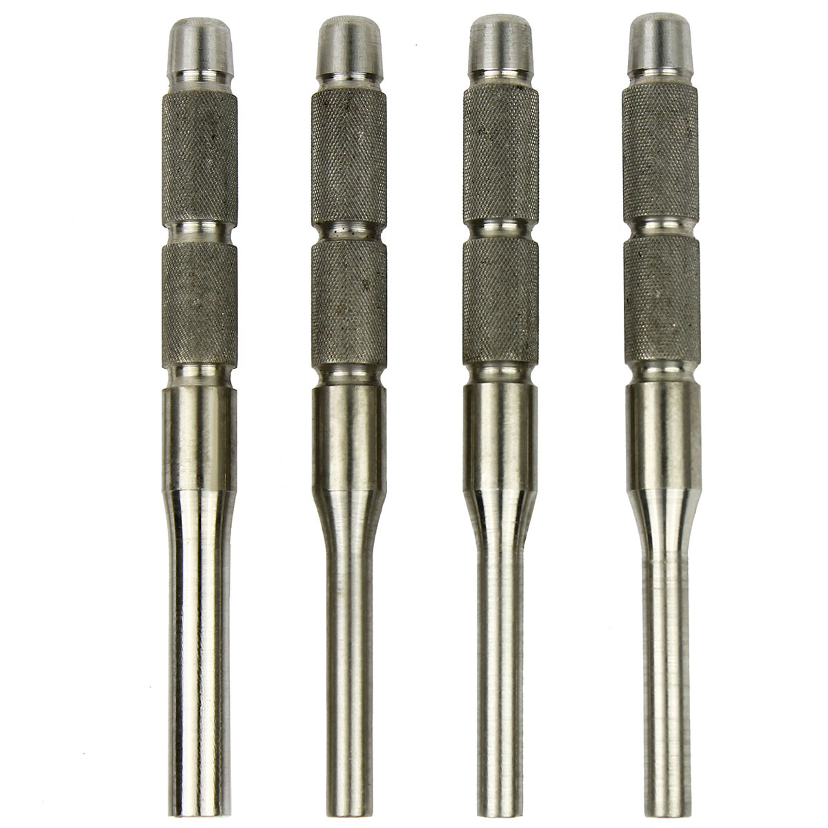 4 Pcs Hollow End Roll Pin Tool Starter Punch Set Stainless Steel 4.0mm 5.3mm gallery