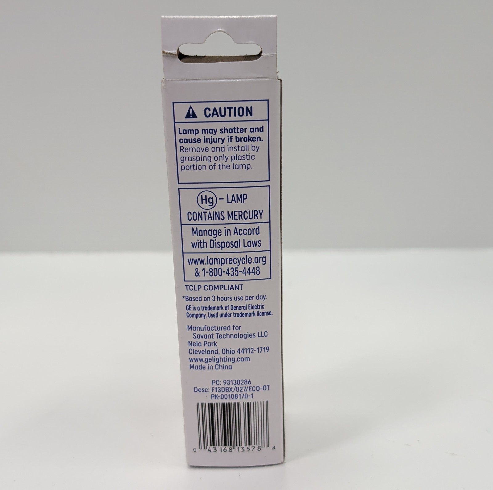 GE CFL Light Bulb 13W GX23‑2 2‑Pin Soft White 750 Lumens 10000 Hr 93130286 New gallery