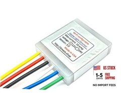 Dome Light Dimmer with Delay, Fits Any Car, 20 Sec and 10 Min Timeout, Rotary