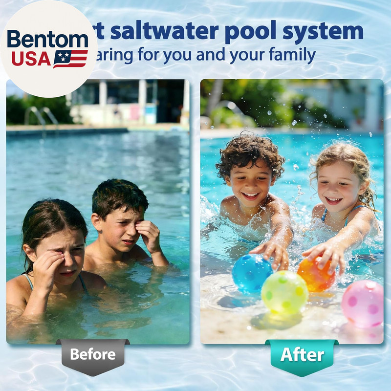 Salt Pool Generator System up to 40000 Gallons(3-Year Warranty), Saltwater Pool gallery