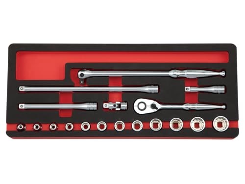 Kyoto Machine Tools KTC 9.5 sq. [18-Piece] Socket Wrench Set Dodecagonal TB318WA gallery