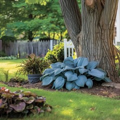 Big Blue Bressingham Hosta – 3 Bare Roots – Hardy and Shade Tolerant Plants for