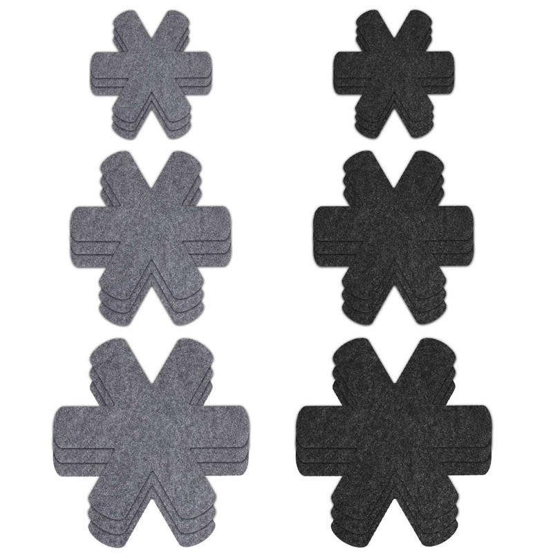 12pcs Pan Pot Protectors Prevent Scratching Stick Pads 3 Sizes Dividers Cookware gallery