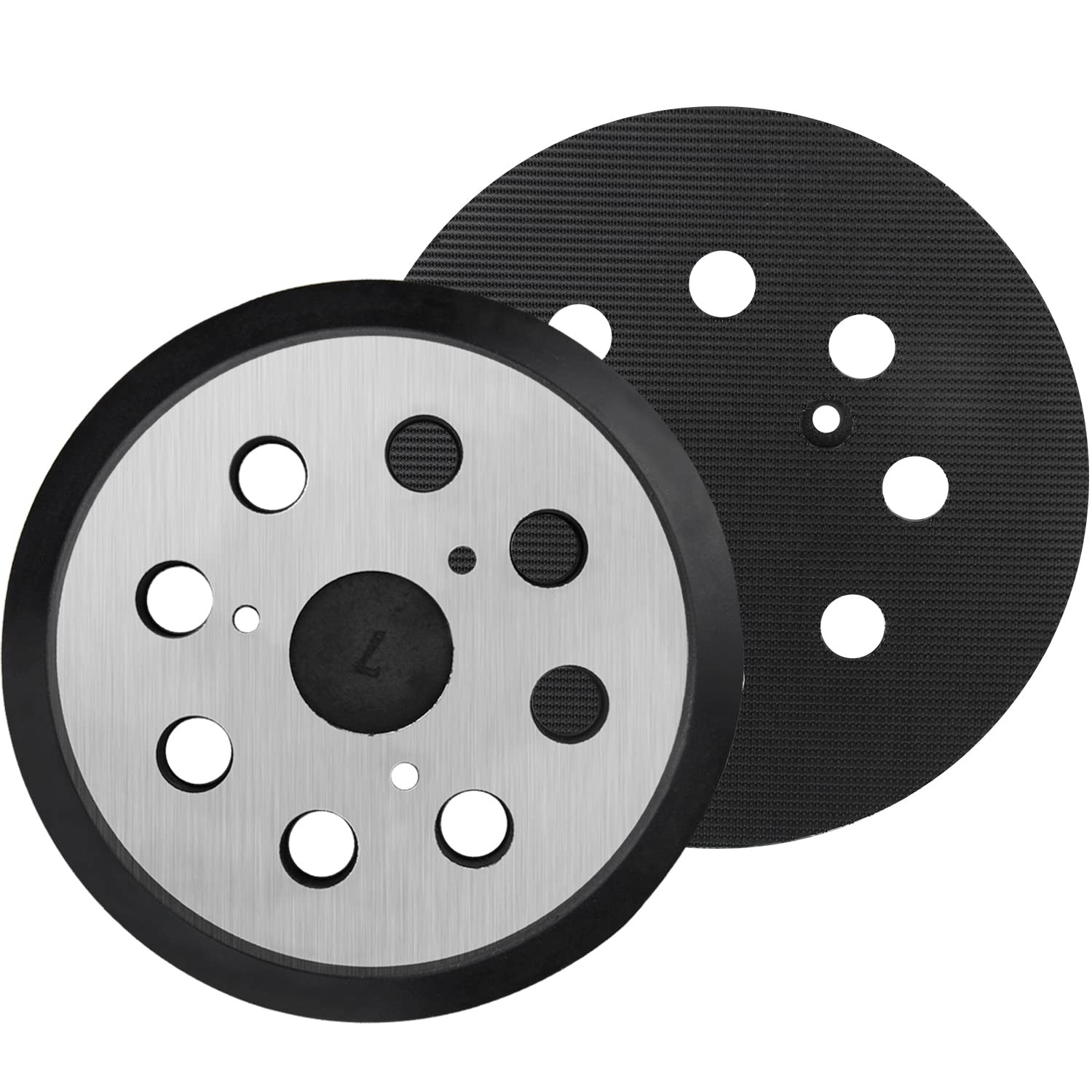 2Pack Replacement Sander Pad 5" 8-Hole Hook Loop Orbital Sanding Replacement Pad gallery