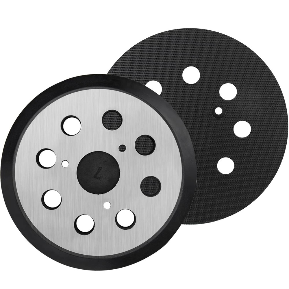 2Pack Replacement Sander Pad 5" 8-Hole Hook Loop Orbital Sanding Replacement Pad
