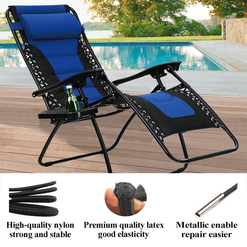 C-CHAIN 4 Cords Replacement Cord for Zero Gravity Chair, Universal Replacemen... gallery