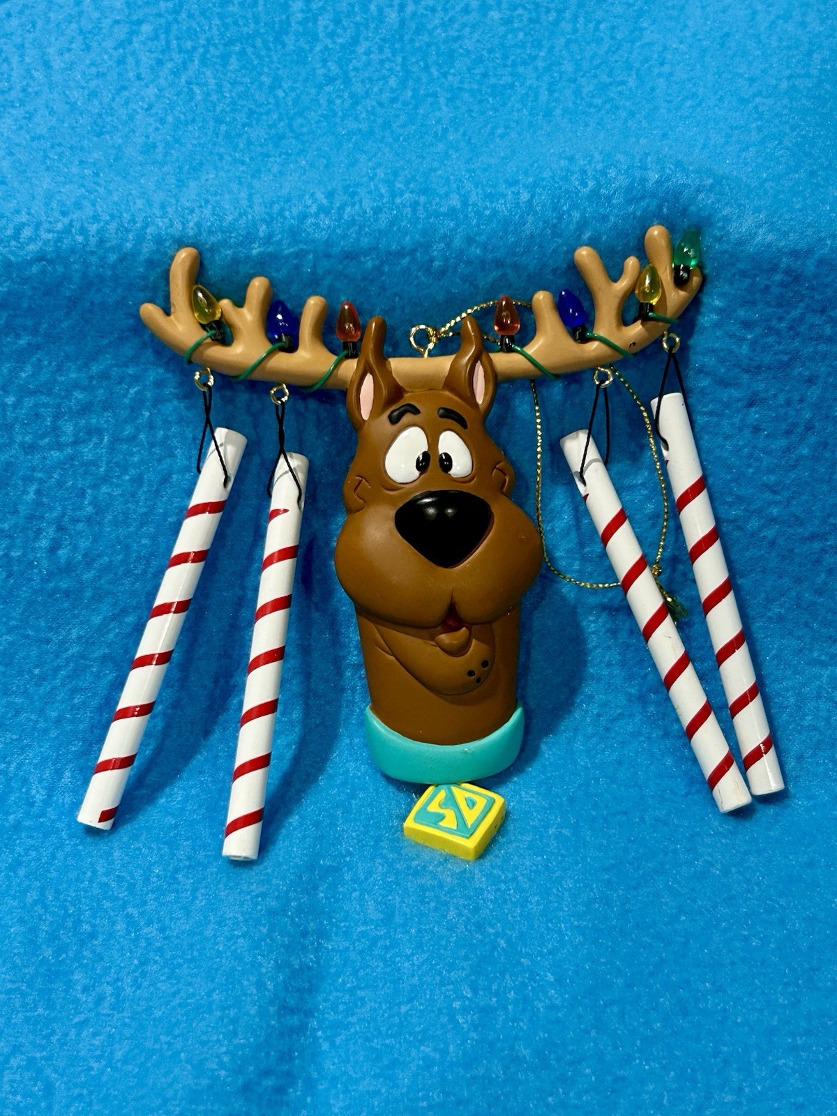Scooby Doo Peppermint Chimes 1999 Warner Bros Studio Store Christmas Ornament gallery
