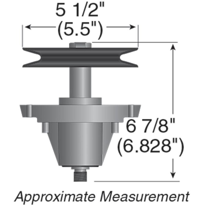 REPLACES MTD SPINDLE ASSEMBLY 918-06991 200 FITS 700 SERIES MOST STENS 285-216 gallery