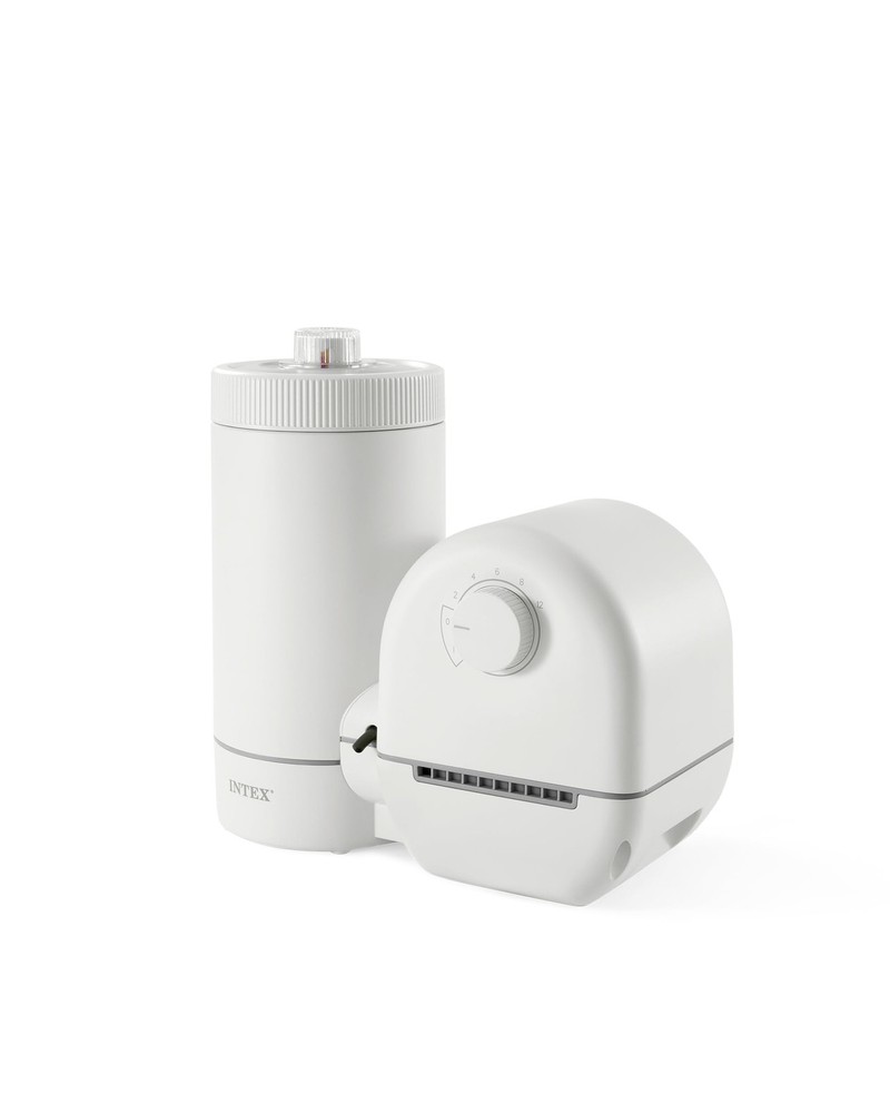 Intex 1000 Gph Filter Cartridge Pump For Above Ground Pool Water Circulation