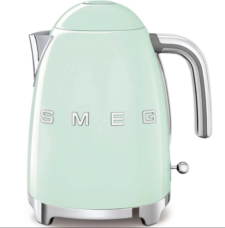 SMEG Retro 7 Cup Electric Kettle, Pastel Green, NEW - FREE Shipping! gallery