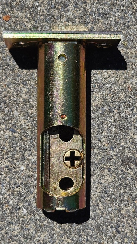 Emtek Solid Brass Entrance Door Deadbolt Brand New 2 3/8 Setback gallery