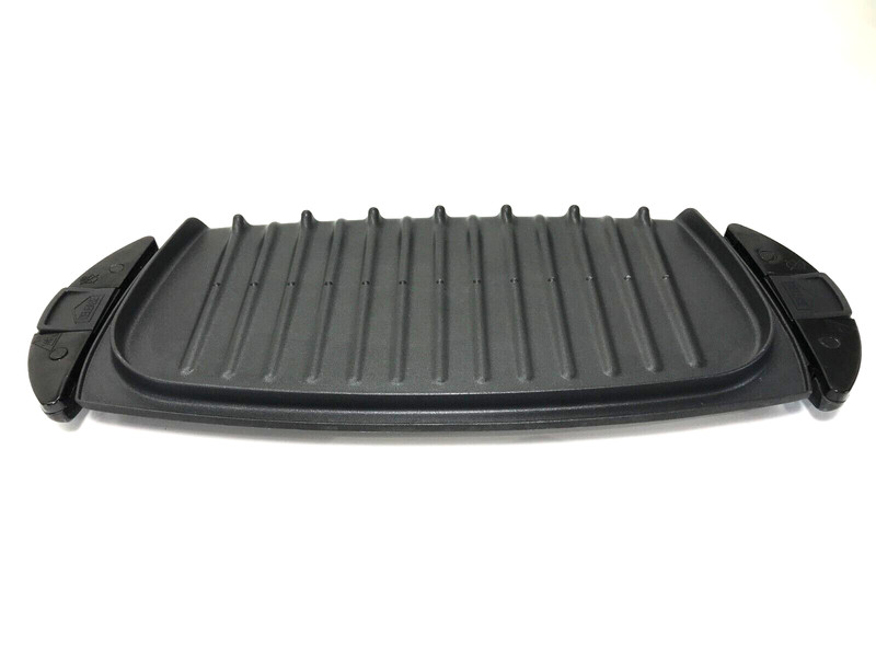 George Foreman Replacement Grill Plates GRP4 Removable Grates Top and Bottom gallery