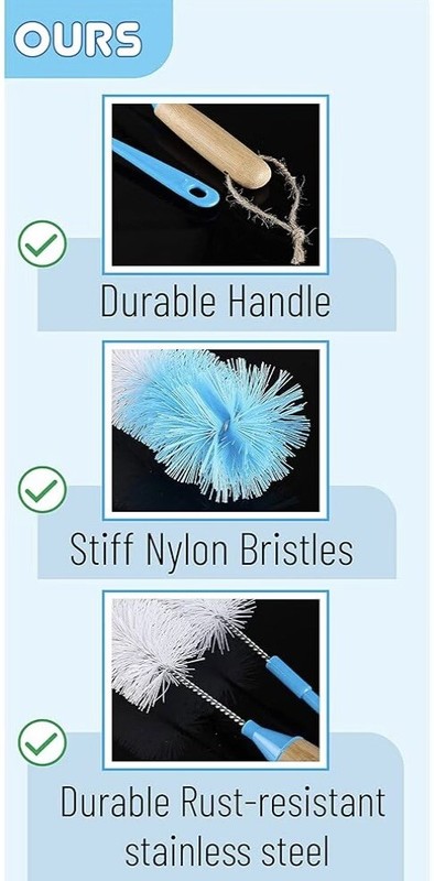 Turbo Microfiber Long Brush Cleaning Kit - Pack of 5 gallery