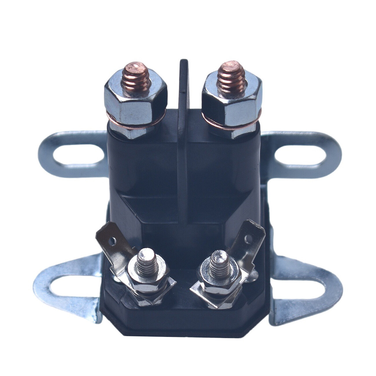 UNIVERSAL STARTER SOLENOID 4 POLE 12 VOLT FOR 109946 146154 1753539 AM138497 gallery