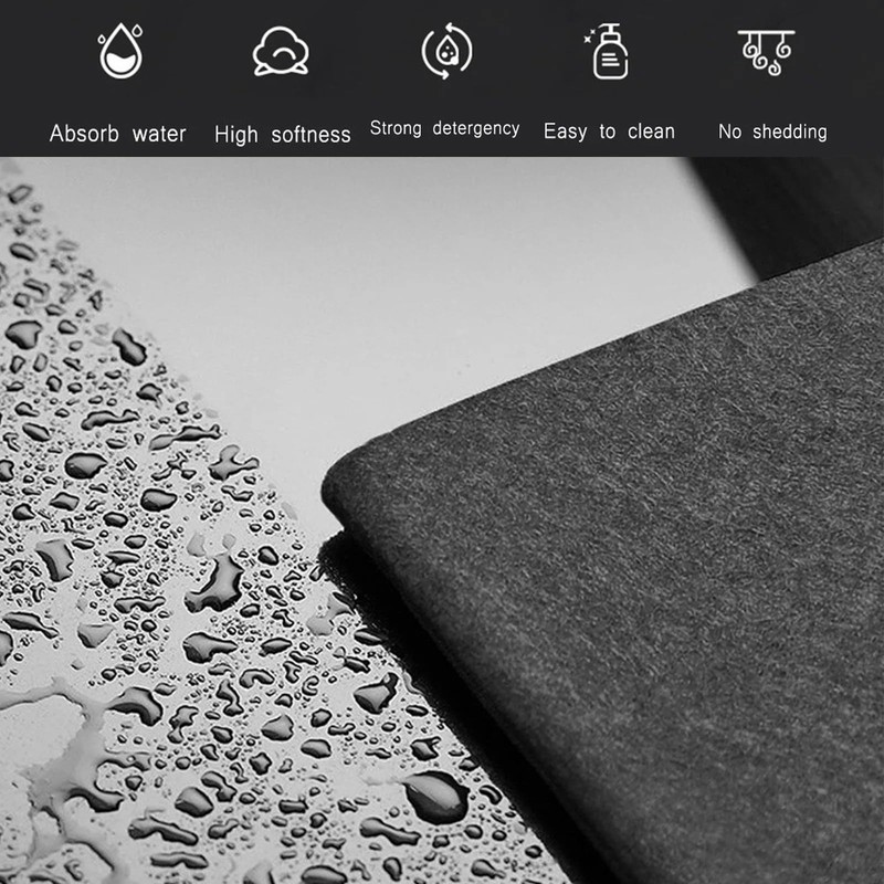 10-Count Magic Cleaning Cloth: Reusable Thickened Streak-Free Microfiber cloths gallery