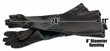 Dragway Tools Gloves for Model 60 90 110 260 Sandblast Cabinets 8 in. x 24 in. gallery