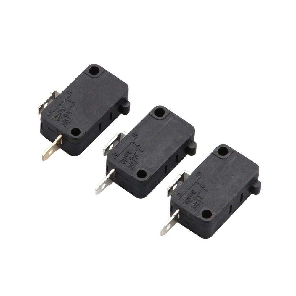 3x Plastic Microwave Oven Door Switch for Microwave 16A 125/250V(Normally O&C)