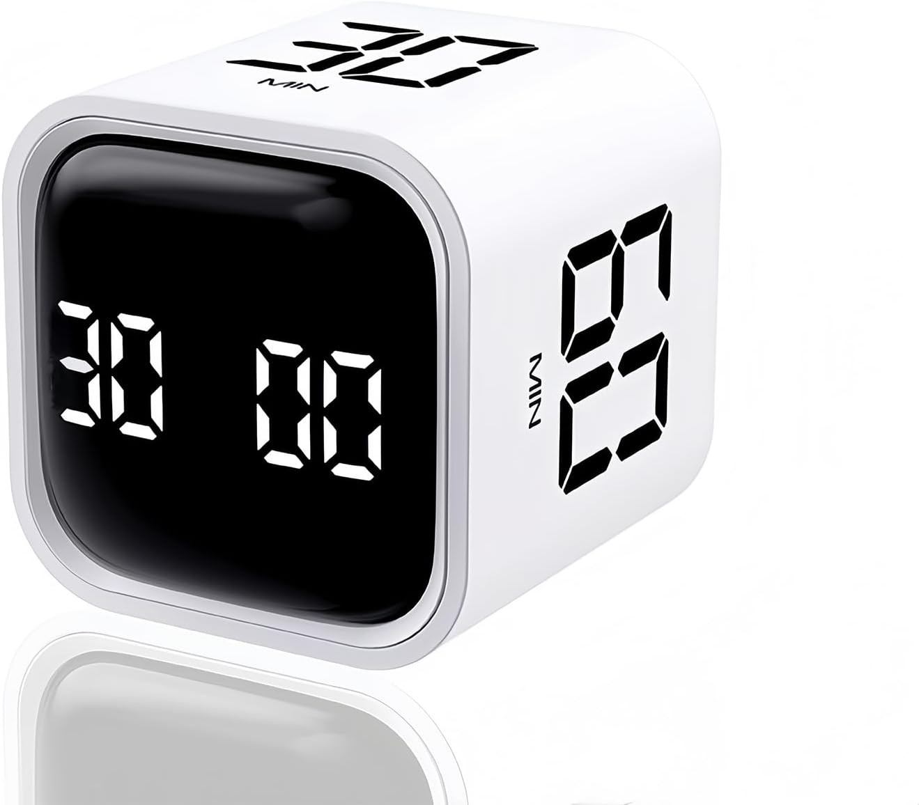 Digital Cube Pomodoro Timer Desk Rechargeable Productivity Timer 5/10/30/60Min & gallery