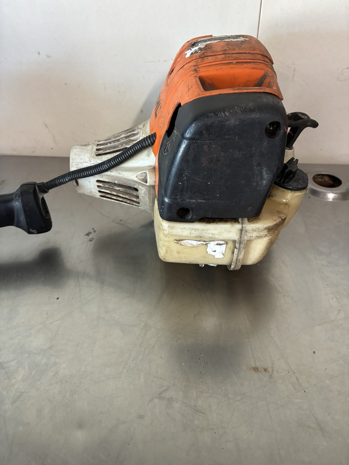 STIHL FS91R String Trimmer Engine And Throttle Assembly. RUNS READ DESCRIPTION gallery