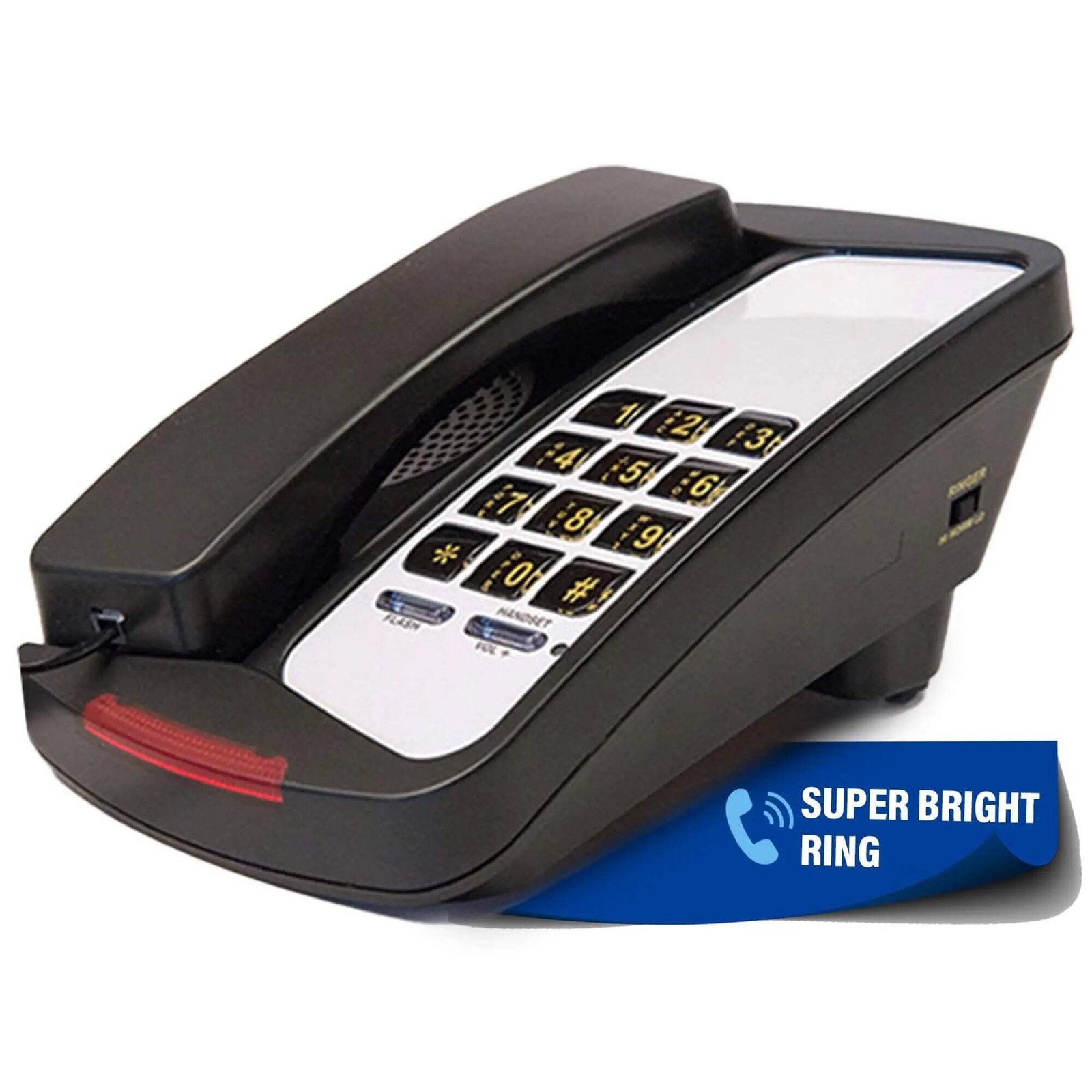 Med-Pat D800 Single Line Analog Desk Set Telephone gallery