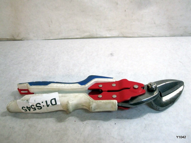 Lenox Offset Snip: Left, 9 1/2 In. Overall Length, Steel, LXHT14346 gallery