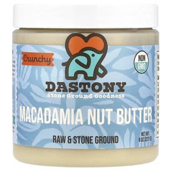 Macadamia Nut Butter, Crunchy, 8 oz (227 g)