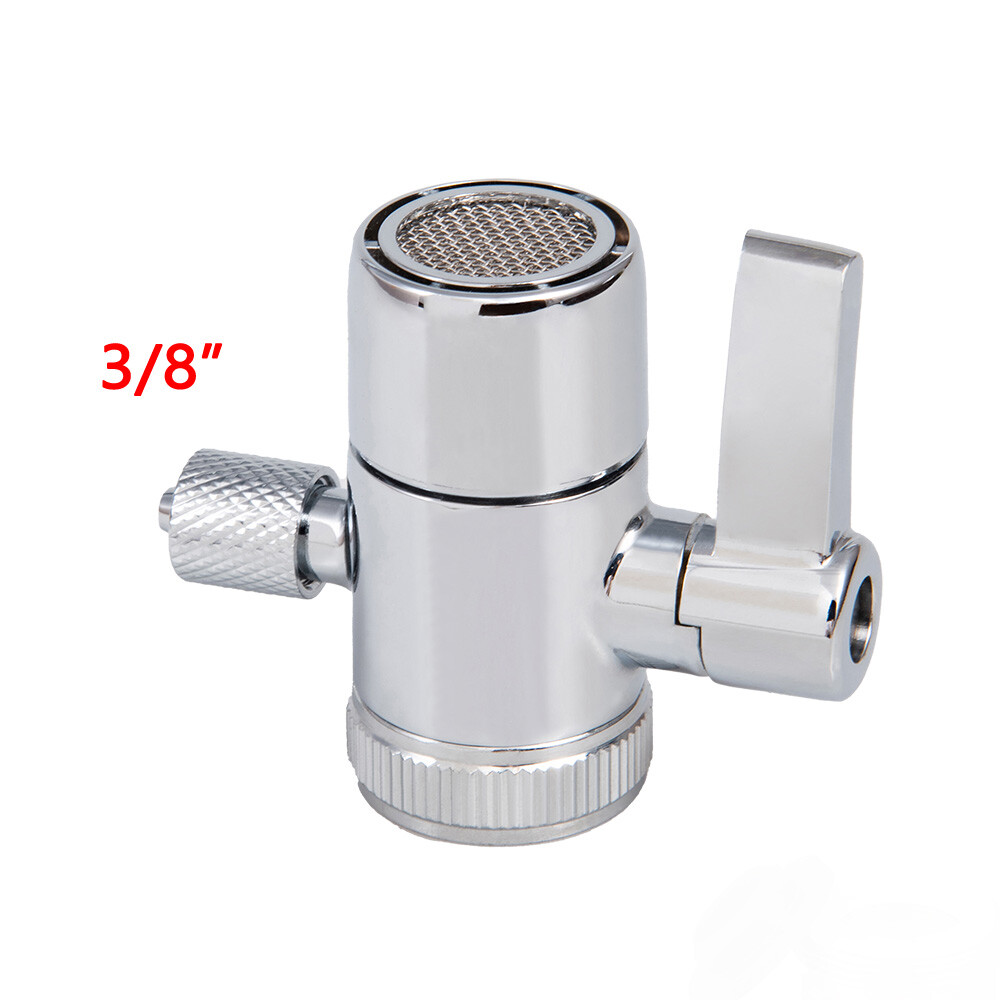 1/4“ 3/8” Adapter Diverter Valve for Kitchen Bathroom Sink Faucet Water Filter gallery