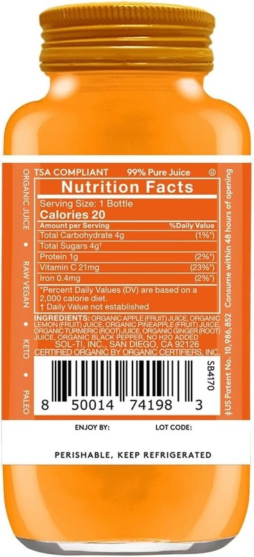 Nutritious Cold-Pressed Juice Blend - Superboost Flavor, 12 Pack, 2.1 oz Bottles gallery