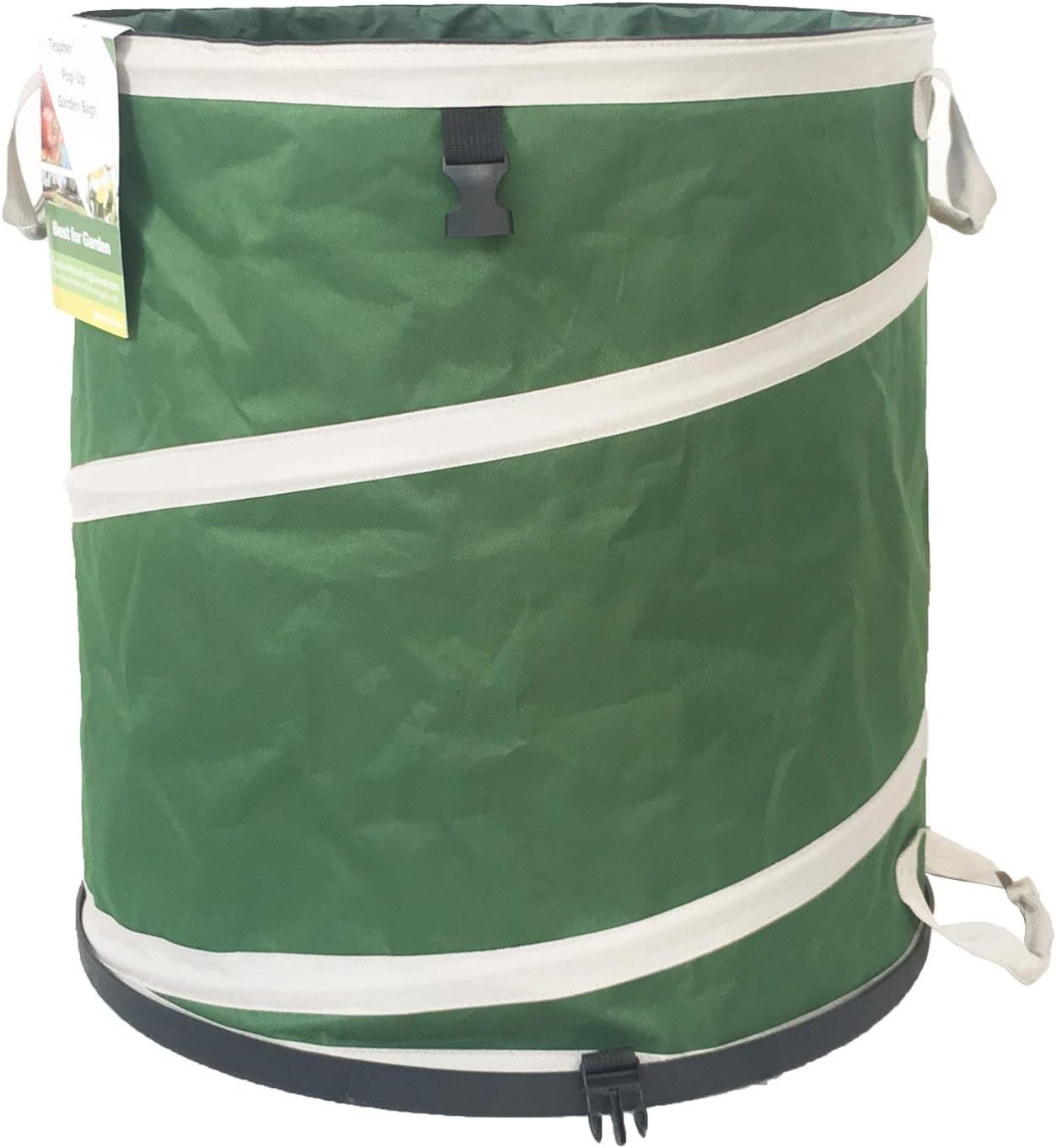 32-Gallon Collapsible Trash Can (19x25 in) Hard-Shell Bottom Leaf Bag,Yard Waste gallery