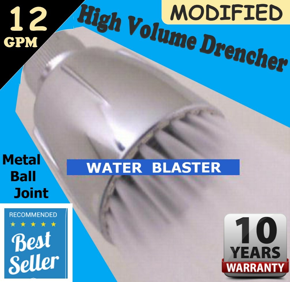 The HIGHEST PRESSURE High Pressure Showerhead. Money back Guarantee! Soft 12GPM! gallery